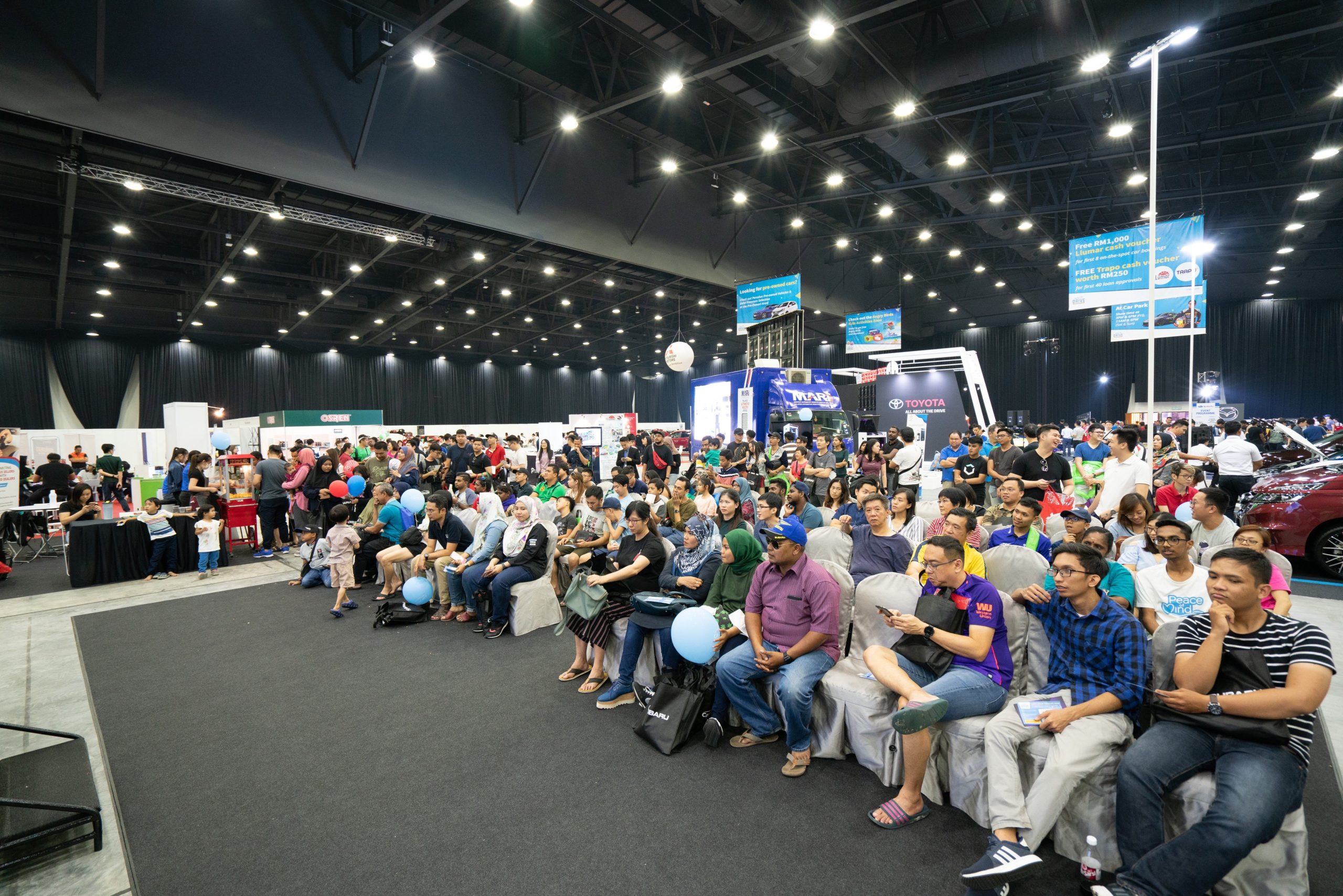 Penonton sebuah acara terdahulu di Setia City Convention Centre